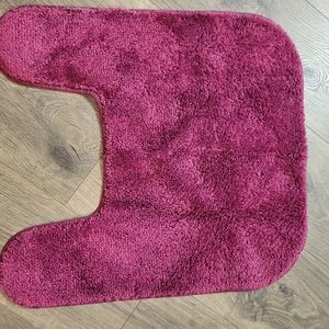 EUC SEARS Bath mat RED